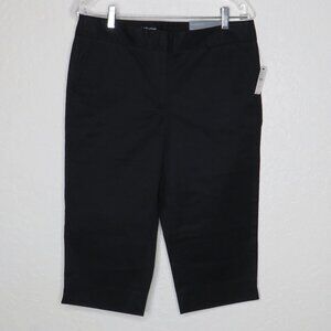 Talbots* Women's Pedal Pusher-Length Slim-Leg Sits at Waist Capris Pants~Size 6P